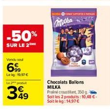 chocolats Milka