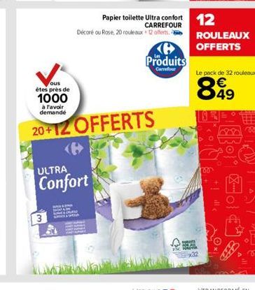 papier toilette Carrefour