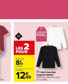 t-shirt manches longues 