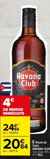 soldes Havana Club