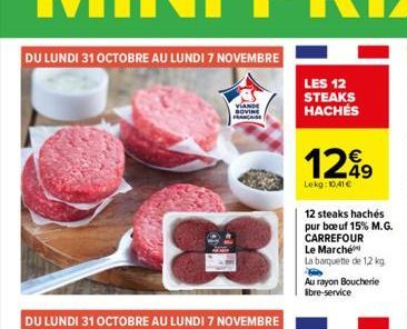 viande bovine Carrefour