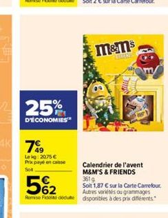 calendrier de l'Avent 