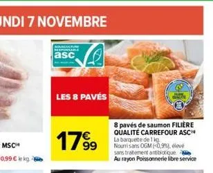 saumon carrefour