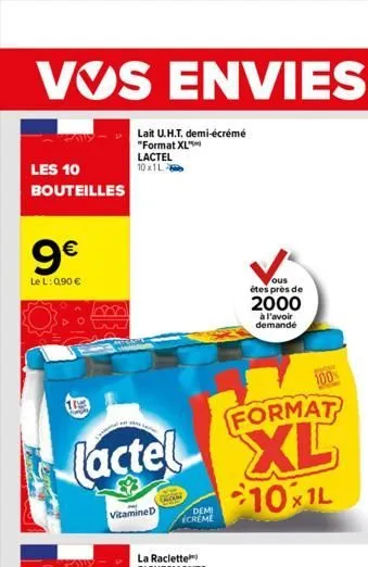 lait lactel