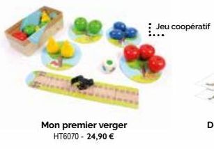 Mon premier verger HT6070 - 24,90 €  Jeu coopératif 