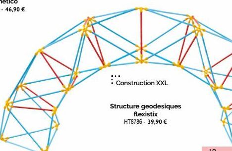 : Construction XXL  Structure geodesiques  flexistix  HT8786 - 39,90 € 