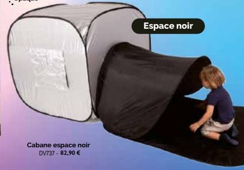 Cabane espace noir DV737 - 82,90 €  Espace noir 