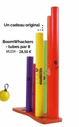 un cadeau original  boomwhackers - tubes par 8 mu234 - 28,50 € 