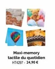maxi-memory tactile du quotidien ht4297 - 24,90 € 