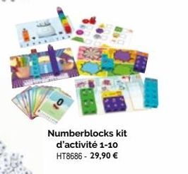 Numberblocks kit d'activité 1-10 HT8686 - 29,90 € 