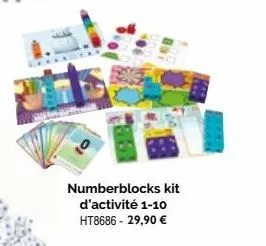 numberblocks kit d'activité 1-10 ht8686 - 29,90 € 