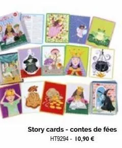 story cards - contes de fées  ht9294 - 10,90 € 