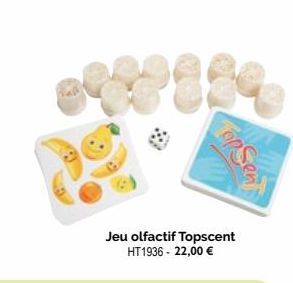 Jeu olfactif Topscent HT1936 - 22,00 € 
