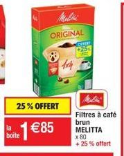 filtres à café Melitta