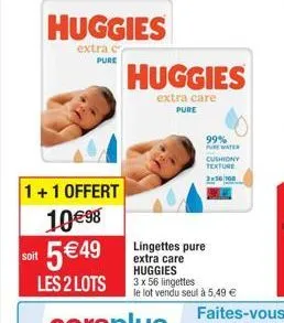 lingettes huggies