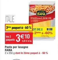 lasagne rana