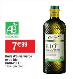 huile d'olive vierge carapelli
