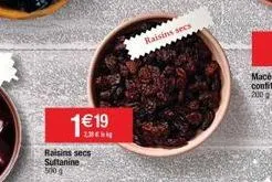 raisins secs 