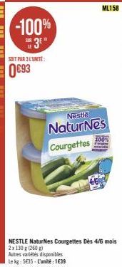 courgettes Nestlé