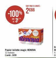 papier toilette Renova