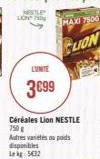 céréales Nestlé