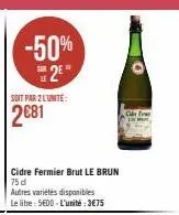 cidre brut