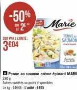 saumon marie