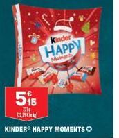 5%  121 122.19  KINDER HAPPY MOMENTS  Kinder  HAPPY  Moment 