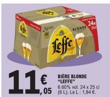 bière blonde Leffe