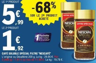 café soluble Nescafé