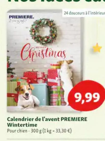 calendrier de l'Avent PREMIERE Wintertime