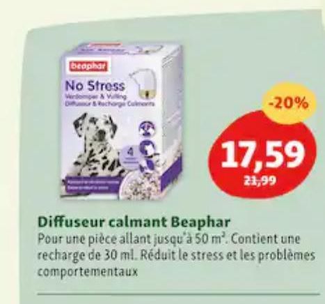 diffuseur calmant Beaphar