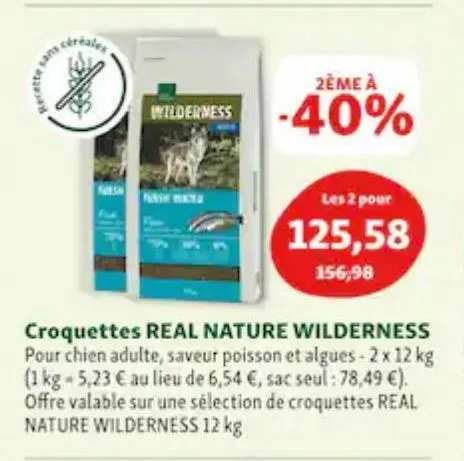 croquettes real nature wilderness