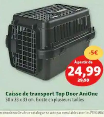 Caisse de trasnport Top Door AniOne