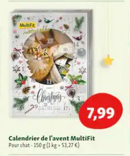 calendrier de l'Avent MultiFit