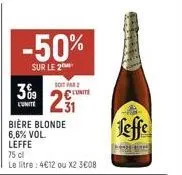 bière blonde 