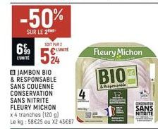 jambon Fleury Michon