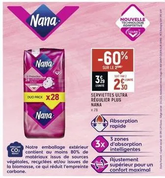 serviettes nana