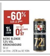 bière blonde Kronenbourg