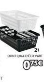 2)  DONT 004 DECO-PART  075€ 