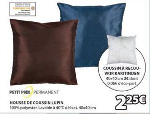 housse de coussin 