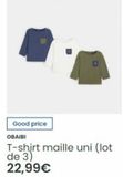 T-shirt Maille offre sur Okaïdi