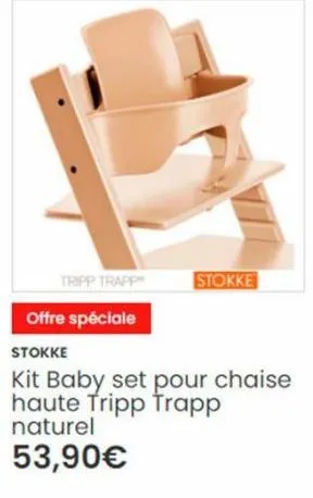 chaise haute stokke