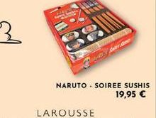 NARUTO SOIREE SUSHIS 19,95 € 
