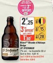 bière blonde 3M