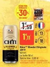 bière blonde 