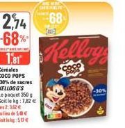 2,74 -68%- CHERIELE  68  coco pops  -30% 