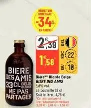 bière blonde 