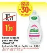 liquide vaisselle palmolive