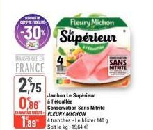 jambon Fleury Michon